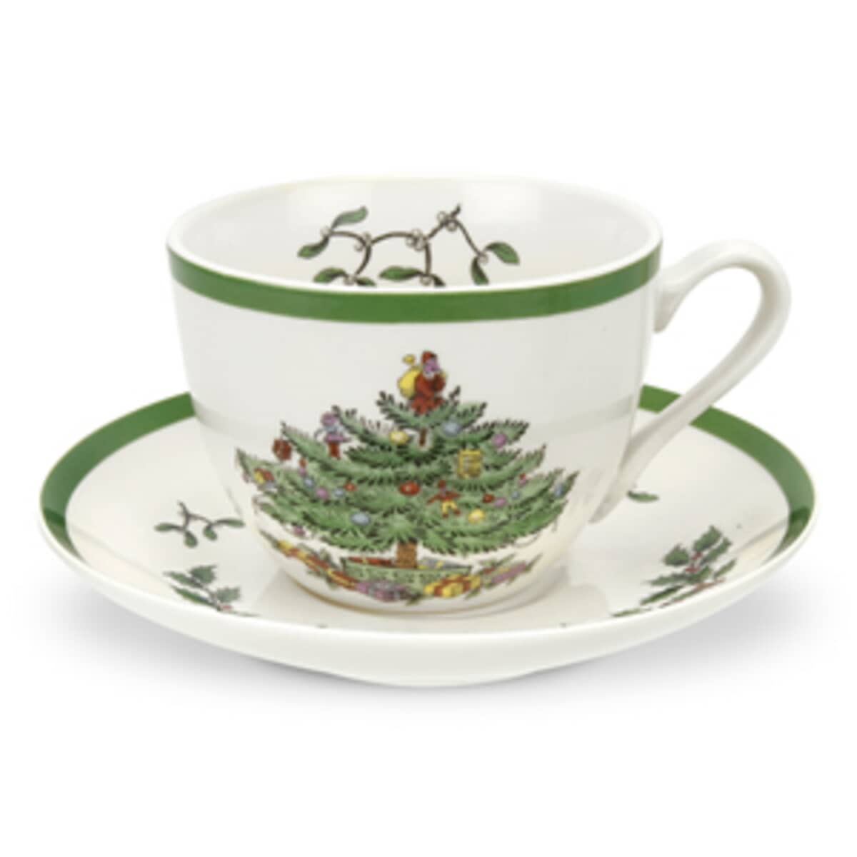 Spode Christmas Tree Tea Cup And Saucer (XT1130X)
