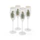Spode Christmas Tree - Champagne Flutes Set Of 4