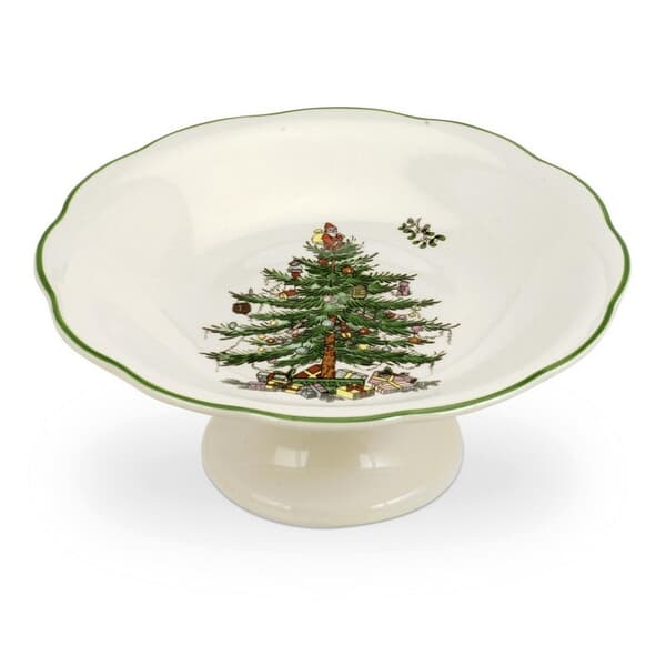 Spode Christmas Tree - Footed Sweet Dish