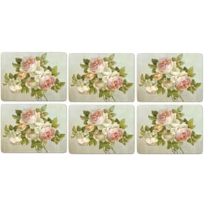 Portmeirion Pimpernel - Antique Roses Placemats Set Of 6