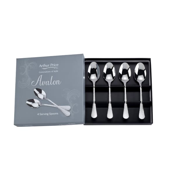 Arthur Price Avalon Set Of 4 Serving Spoons