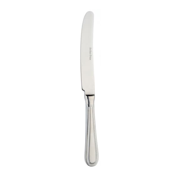 Arthur Price Bead Dessert Knife - Solid Handle