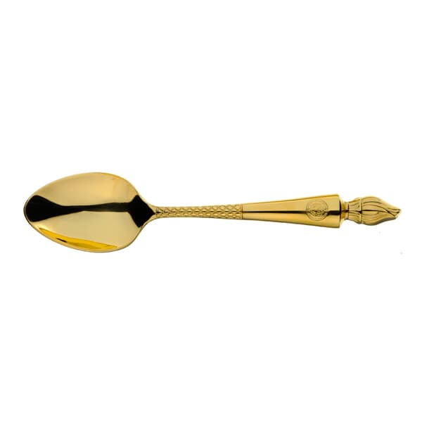 Arthur Price Clive Christian Empire Flame All Gold - Dessert Spoon