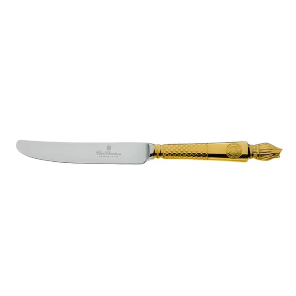 Arthur Price Clive Christian Empire Flame All Gold - Table Knife