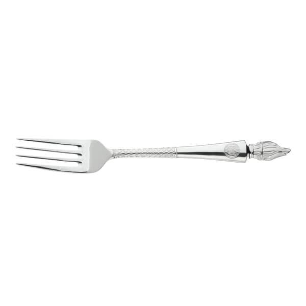 Arthur Price Clive Christian Empire Flame Silver Plate - Table Fork