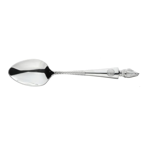 Arthur Price Clive Christian Empire Flame Silver Plate - Dessert Spoon