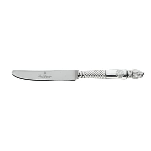 Arthur Price Clive Christian Empire Flame Silver Plate - Dessert Knife