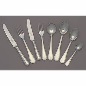 Arthur Price Cutlery French Leaf 25yr Silver plate 58 Piece Canteen