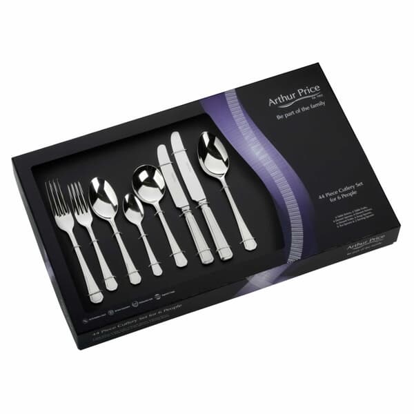 Arthur Price Grecian 44 Piece Boxed Set