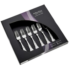 Arthur Price Kings Box Of 6 Pastry Forks
