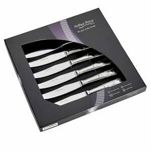 Arthur Price Kings Box Of 6 Steak Knives