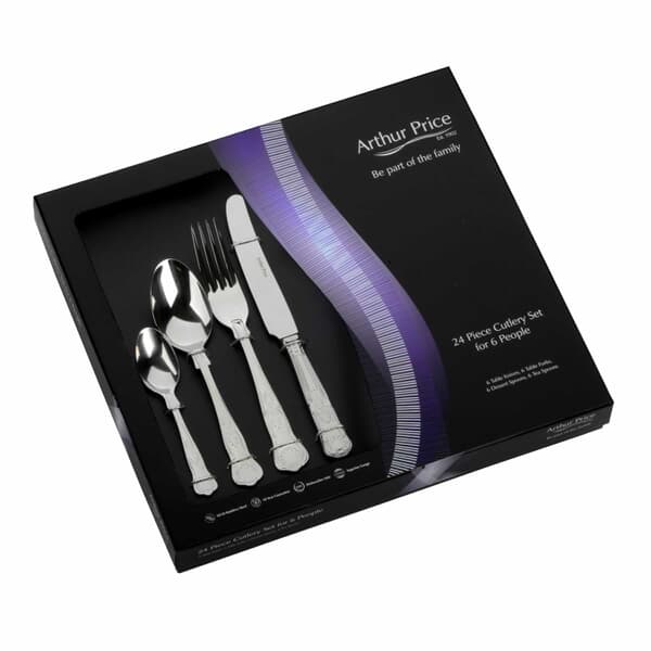 Arthur Price Kings 24 Piece Boxed Set