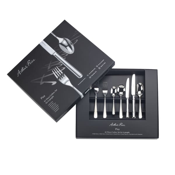 Arthur Price Pisa 42 Piece Box Set