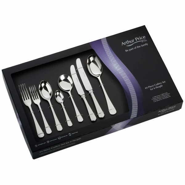 Arthur Price Rattail 44 Piece Boxed Set