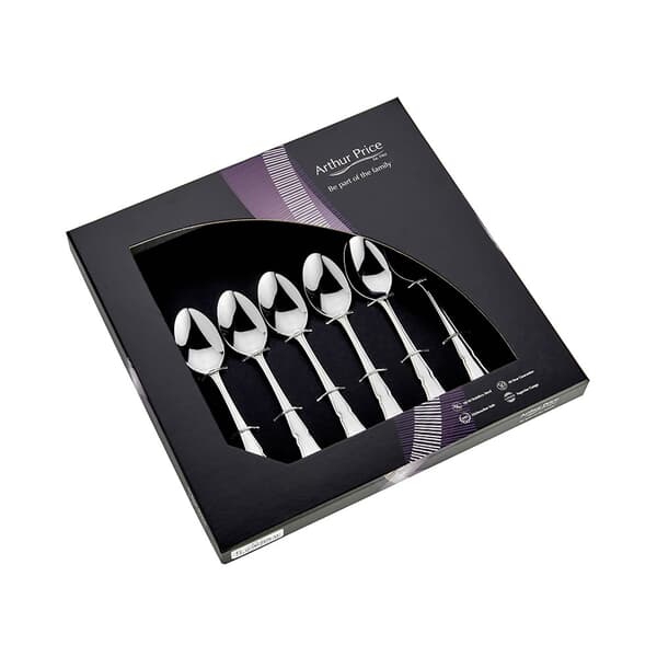 Arthur Price Dubarry Box Of 6 Tea Spoons