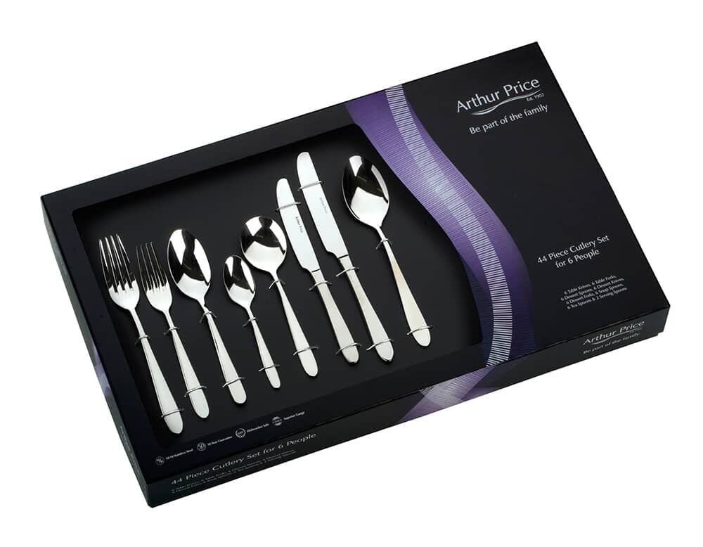 Boxed cutlery clearance set