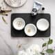 Additional view of Villeroy and Boch New Moon White - Dipping Bowl Set
