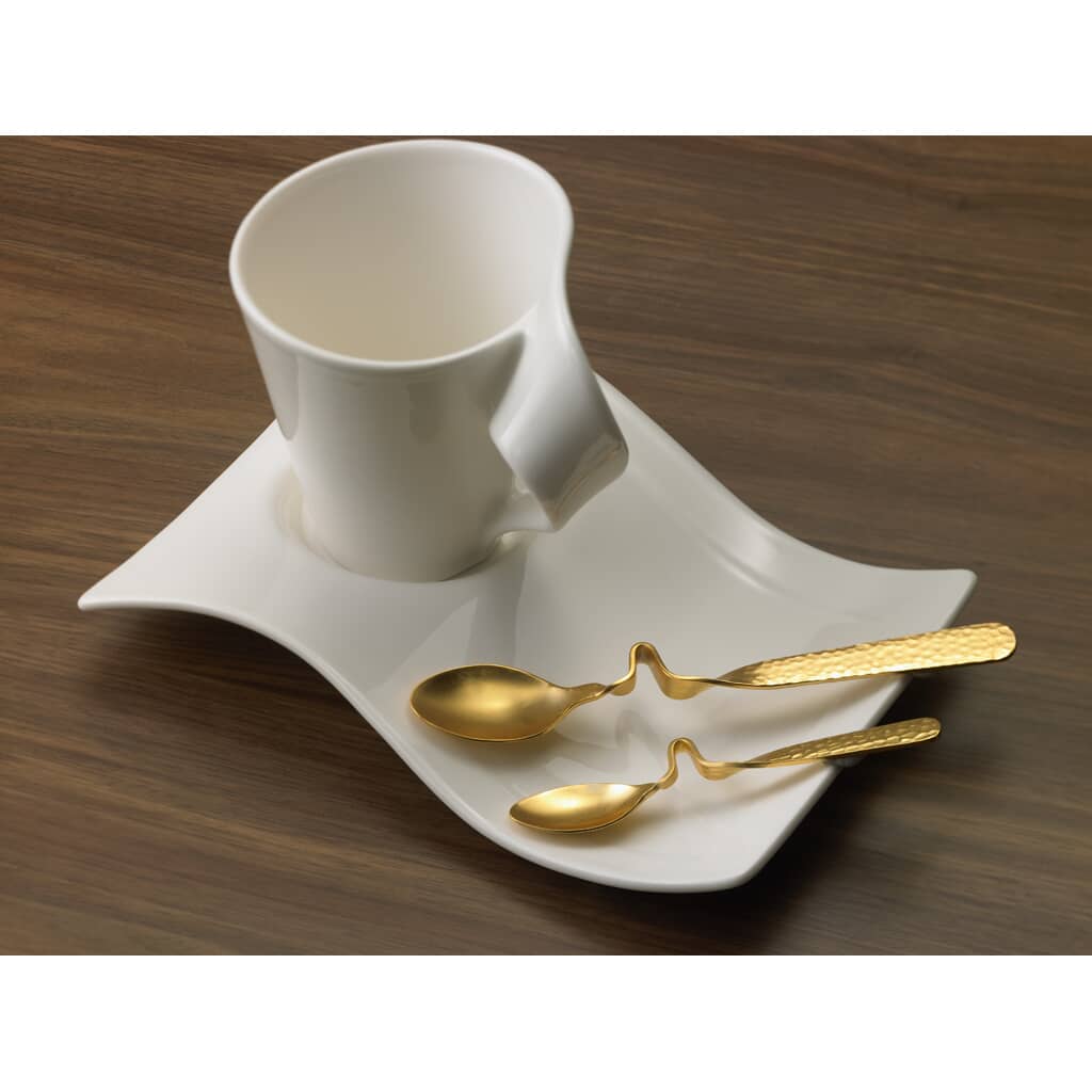 Villeroy & Boch ファーマーズスプリング エッグクラウンS Villeroy and Boch New Wave Caffe Coffee Spoon Gold Plated