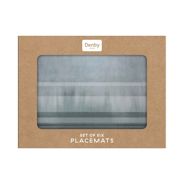 Denby Colours Grey Placemats Set Of 6 (151010154)