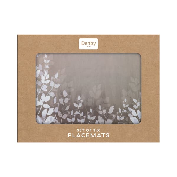 Denby Colours Natural Foliage Placemats Set Of 6 (151014460)
