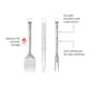 Additional view of Joseph Joseph GrillOut 3-Piece Stainless-Steel BBQ Utensil Set