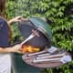 Additional view of Joseph Joseph GrillOut S/S BBQ Turner Tongs with Extending Handle