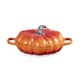 Additional view of Le Creuset Cast Iron Pumpkin Shallow Casserole 28cm Volcanic