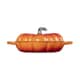 Additional view of Le Creuset Cast Iron Pumpkin Shallow Casserole 28cm Volcanic
