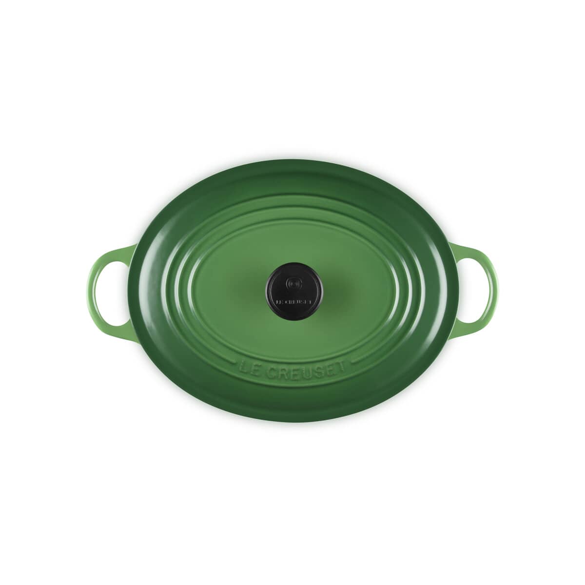 LE CREUSET 25センチオーバル 人気廃盤カラーグリーン Le Creuset Cast Iron 25cm Oval Casserole Bamboo Green
