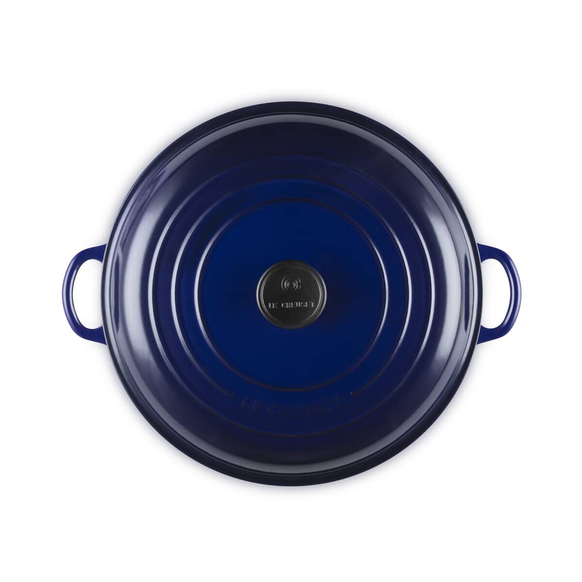 Le Creuset Cast Iron 30cm Shallow Casserole Indigo - (25032304802460 ...