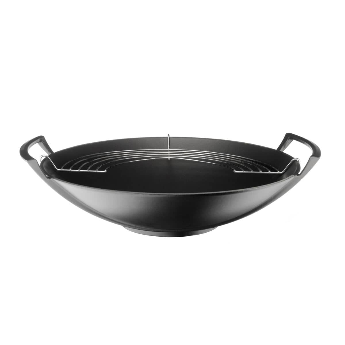 Le Creuset Wok & Glass Lid 36cm Satin Black(NEW)