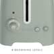 Additional view of Dualit Lite 2 Slot Toaster Sage 26216