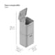 Additional view of Joseph Joseph Totem Compact 40L - Stainless Steel