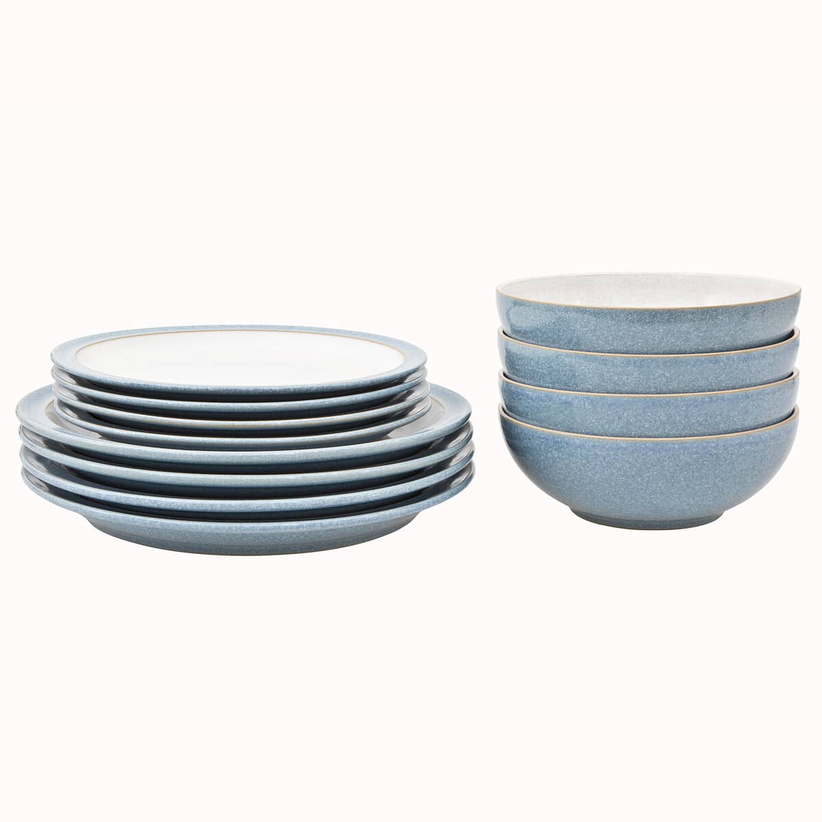 Denby Elements Blue 12 Piece Box Set - (381042981) - eCookshop