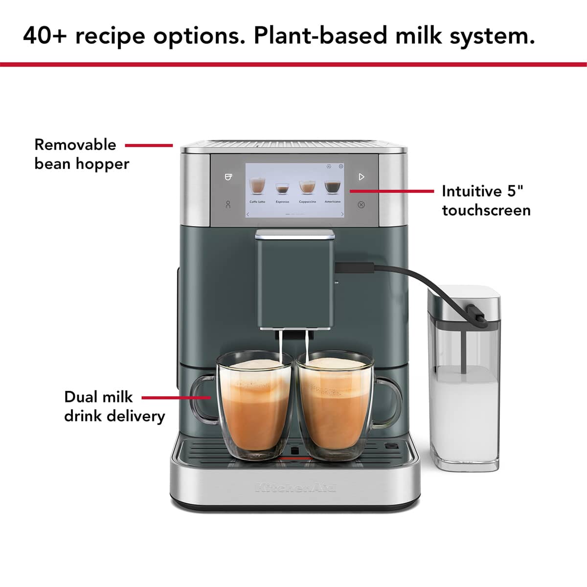 KitchenAid KF8 Fully Automatic Espresso Machine Juniper