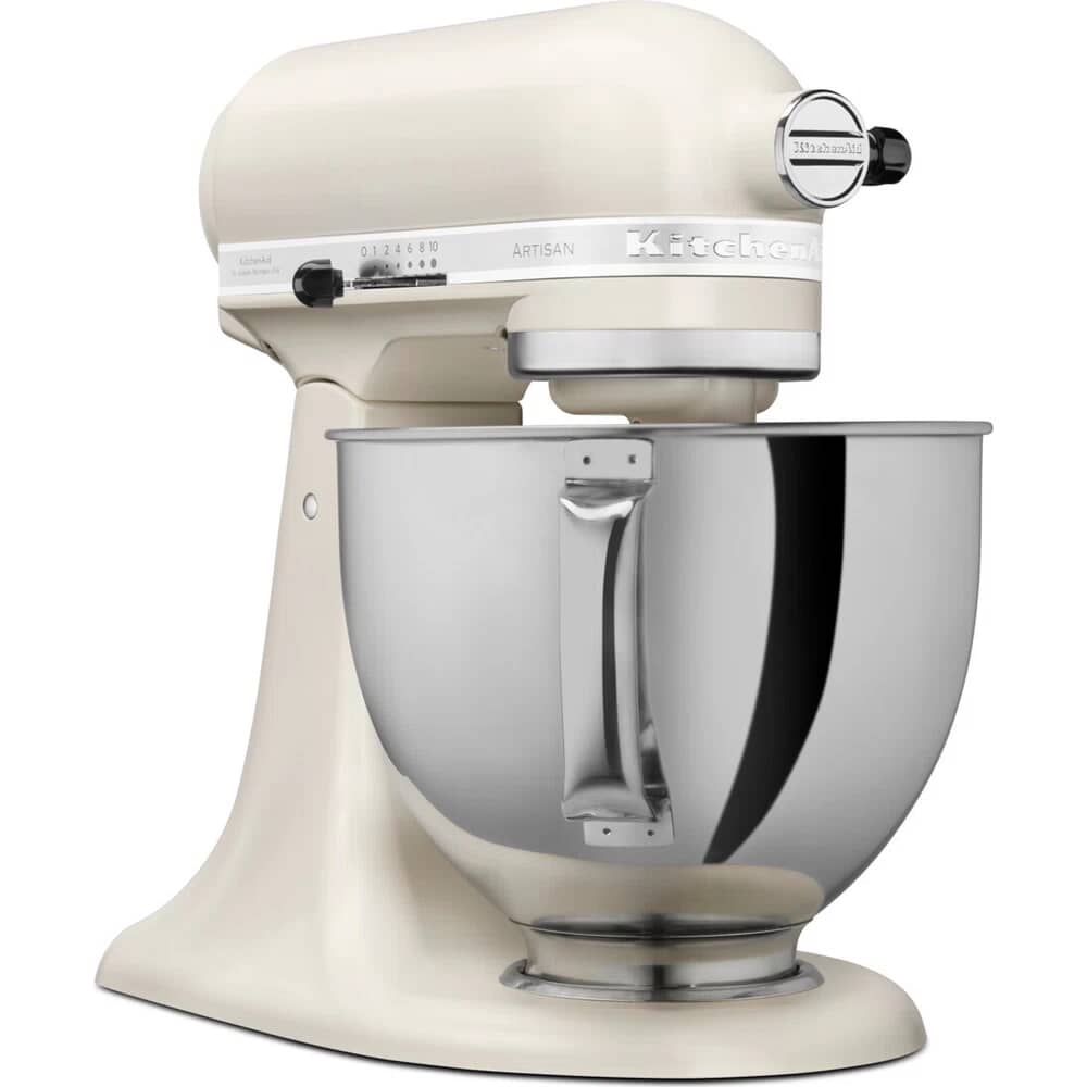 KitchenAid Artisan 4.8L Mixer Porcelain White (5KSM125BPL