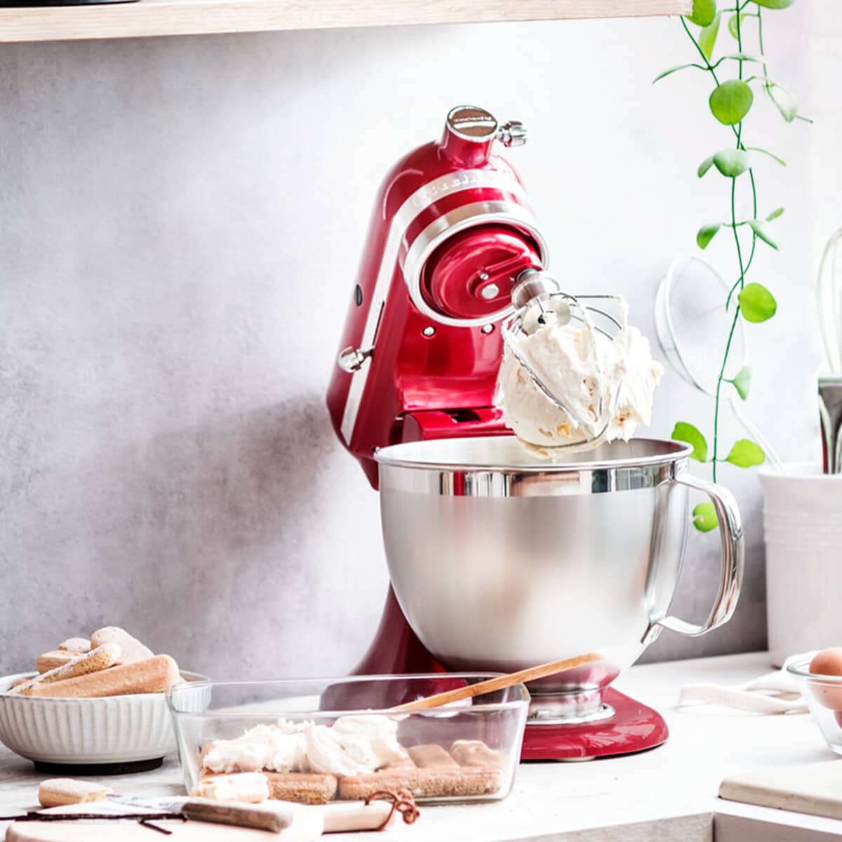 KitchenAid Artisan Mixer 4.8L Candy Apple (5KSM185PSBCA
