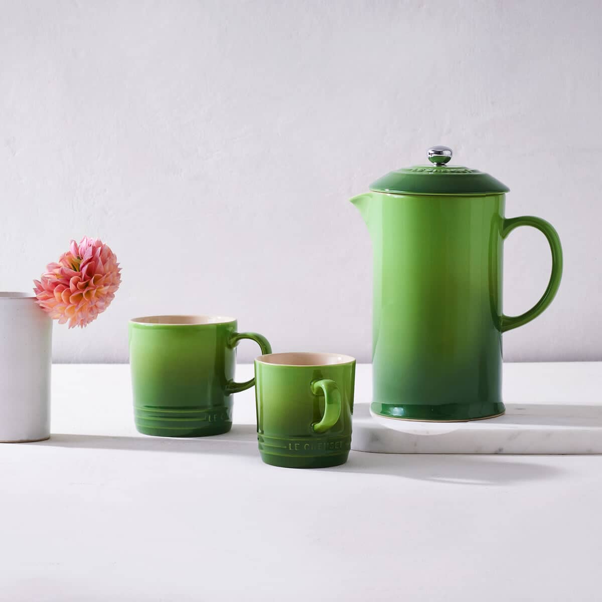 Le Creuset Cafetiere Bamboo Green - (60706084080003) - eCookshop