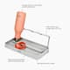 Additional view of Joseph Joseph DrySmart Folding Bottle Drying Rack