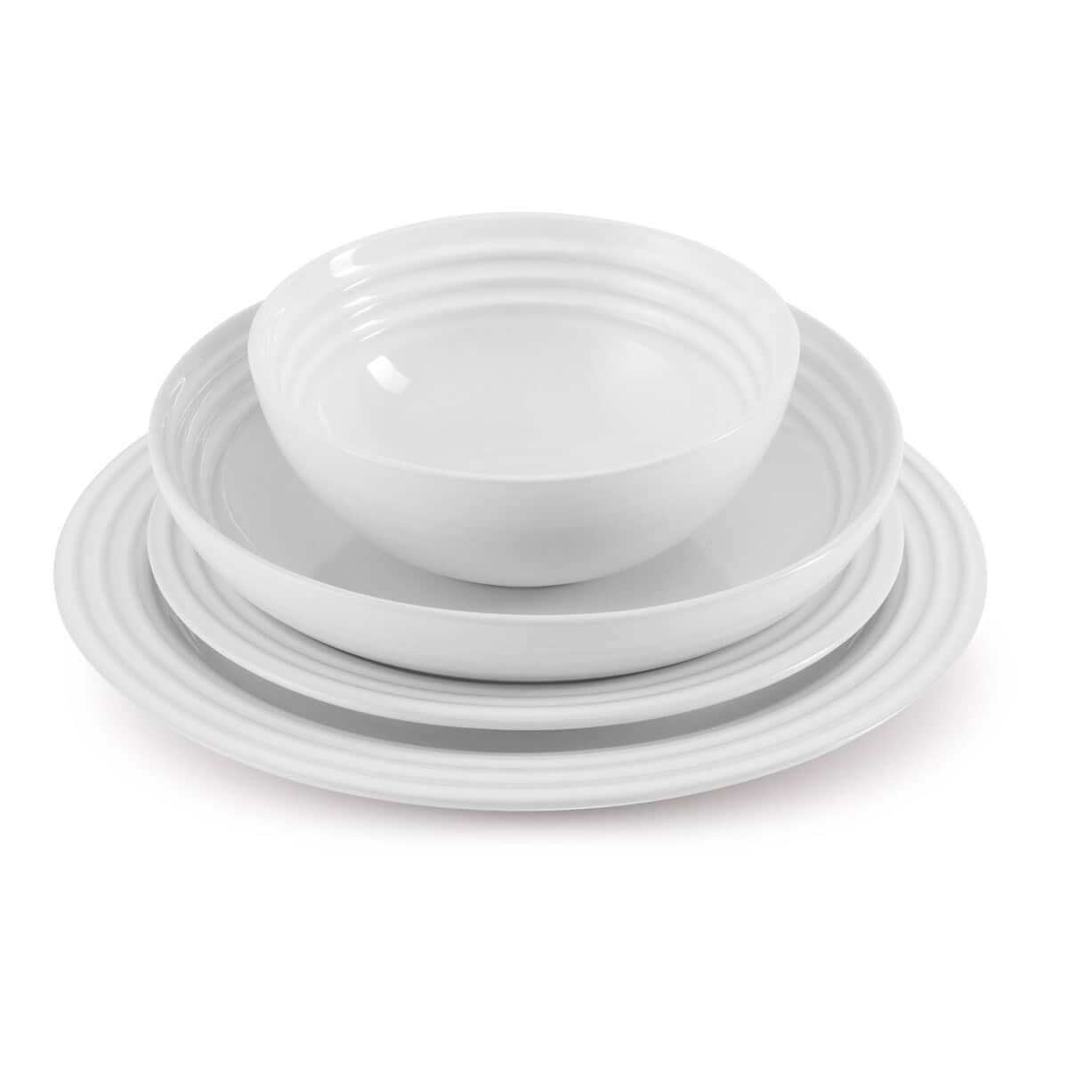 Le Creuset 27cm Dinner Plate White - (70202270100099) - eCookshop