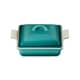 Additional view of Le Creuset 23cm Deep Square Baking Dish With Lid Bleu Riviera