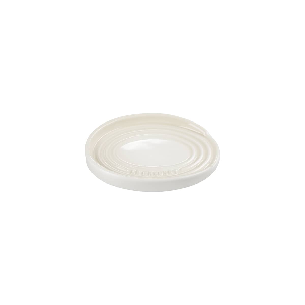 Le Creuset Stoneware Oval Spoon Rest Meringue