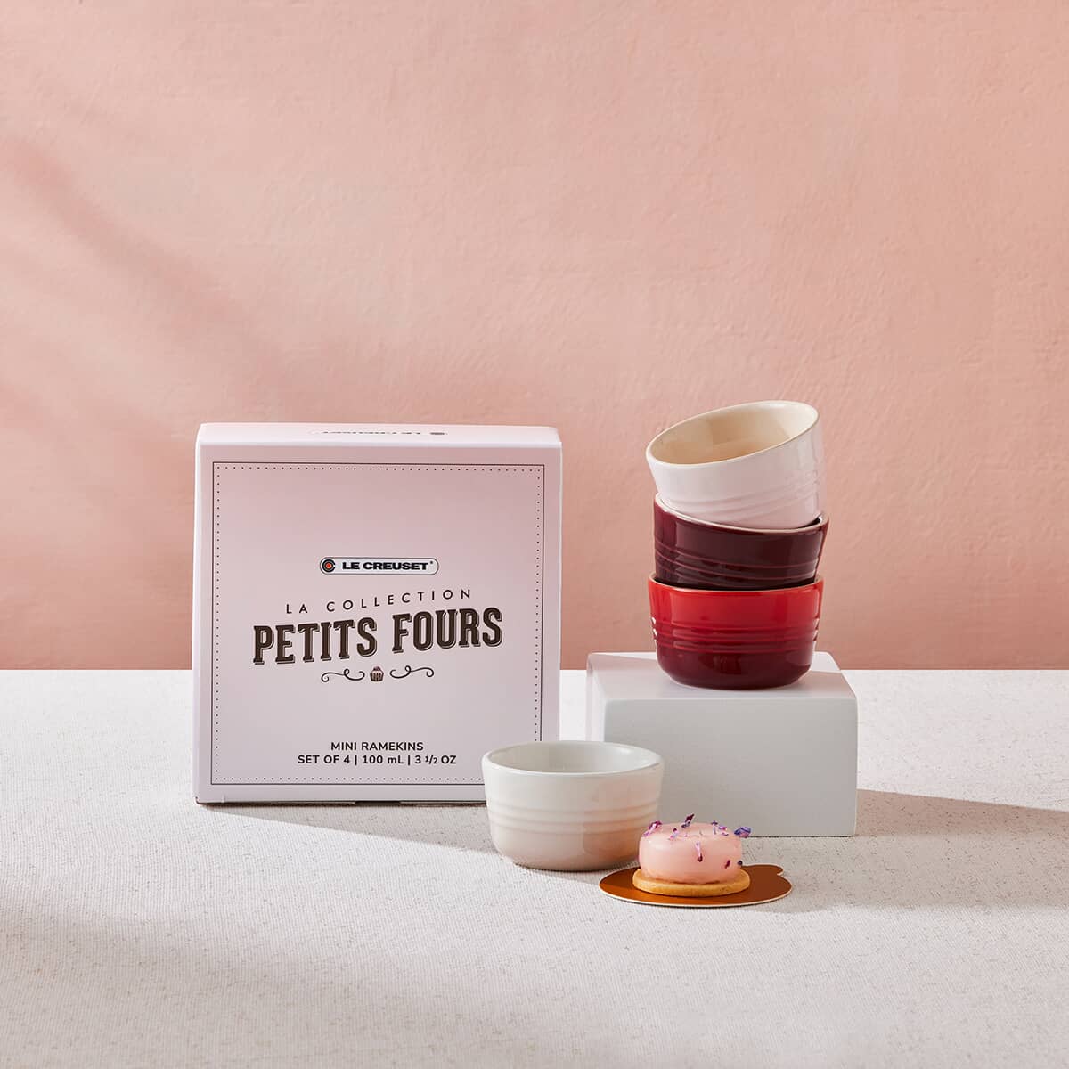 Le Creuset Petit Fours Set Of 4 Ramekins - (79109107969030