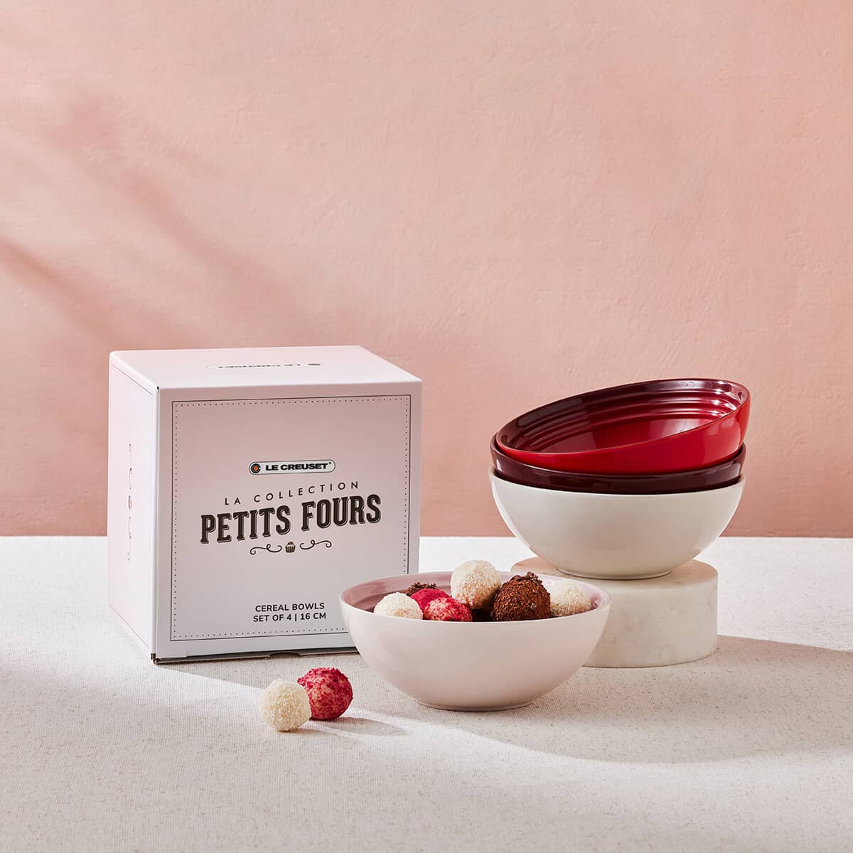 Le Creuset Petit Fours Set Of 4 Cereal Bowls - (79198167968030