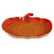 Additional view of Le Creuset Pumpkin Serving Plate Volcanic