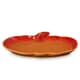 Additional view of Le Creuset Pumpkin Serving Plate Volcanic