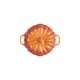 Additional view of Le Creuset Stoneware Pumpkin Mini Casserole Volcanic