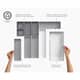 Additional view of Joseph Joseph Blox 10-Piece Drawer Organiser Set