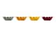 Additional view of Le Creuset Set Of 4 Leaf Small Dishes