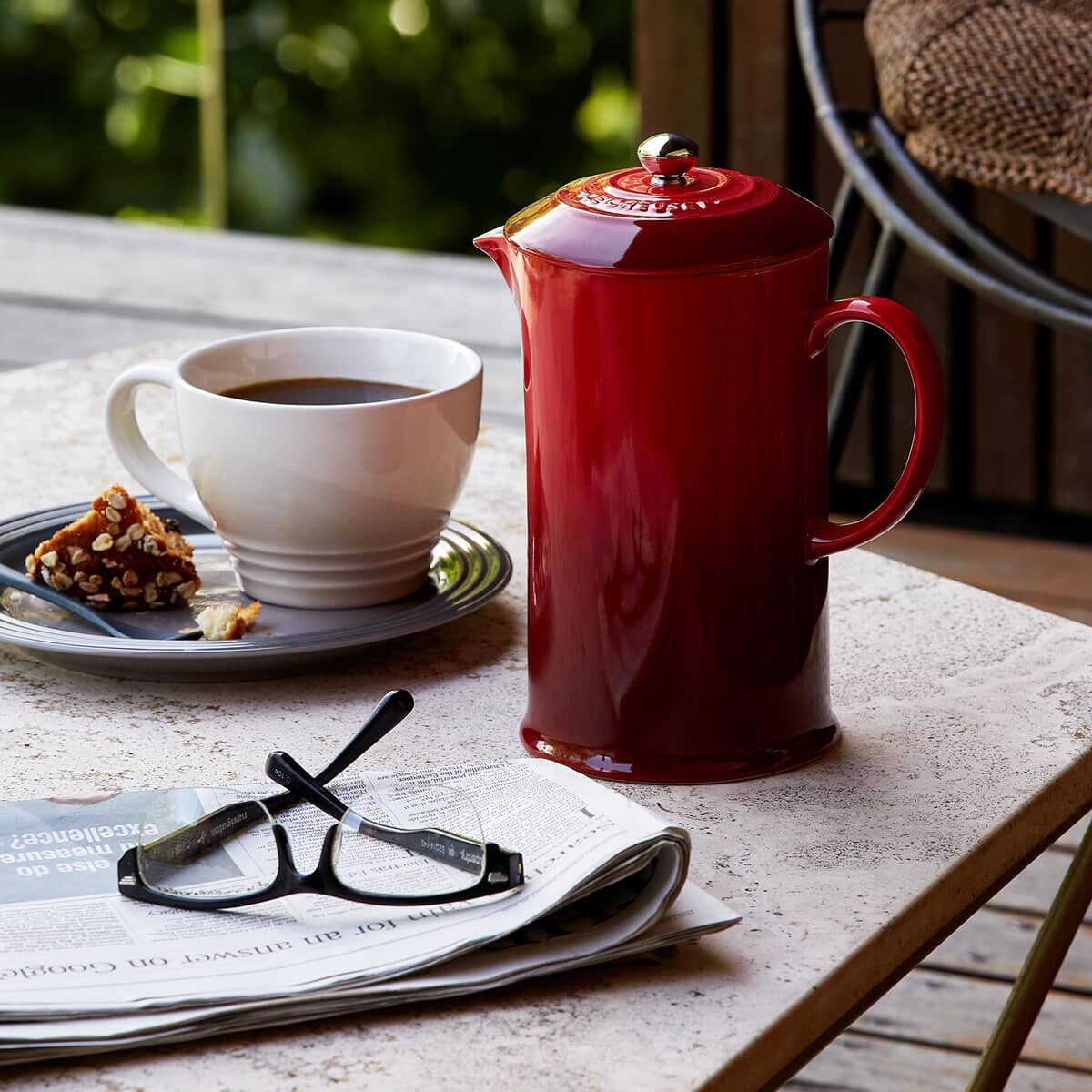 Le Creuset Cafetiere Cerise - (9102820006) - eCookshop